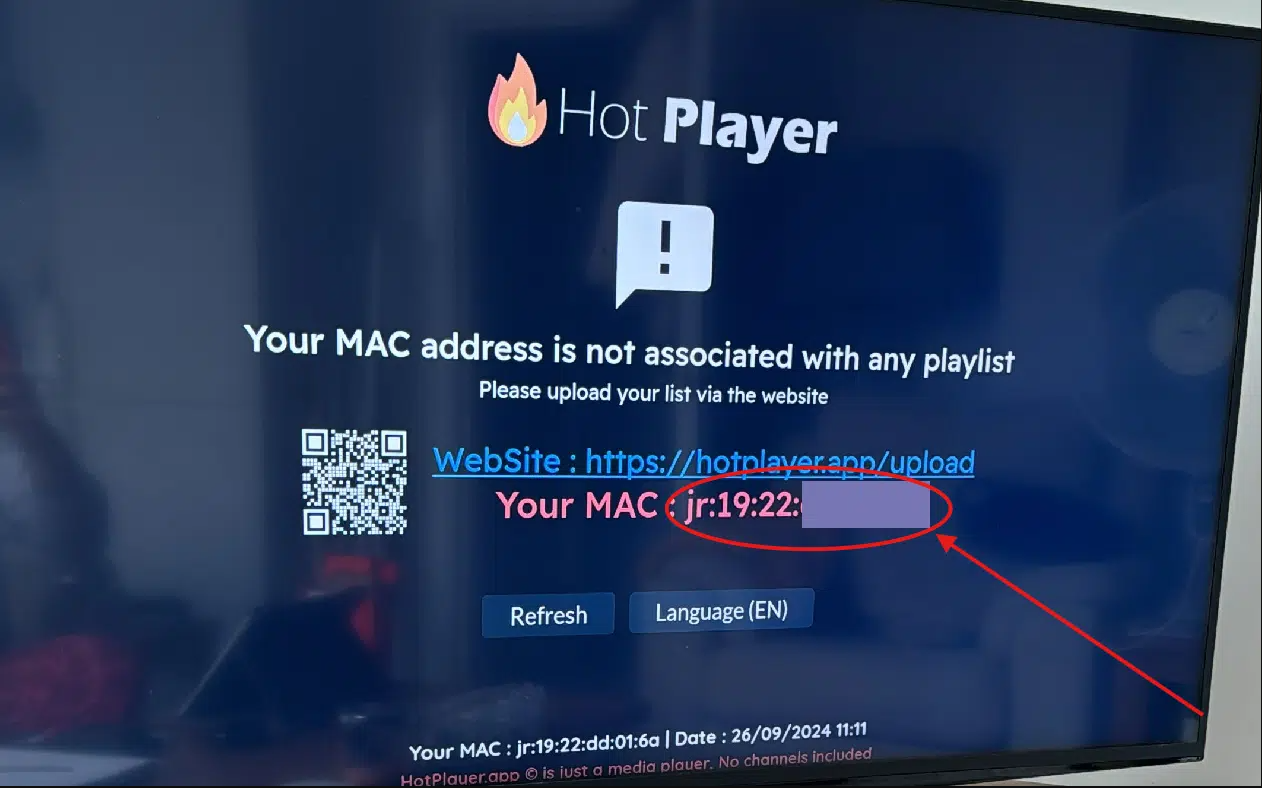Hot iptv mac adress